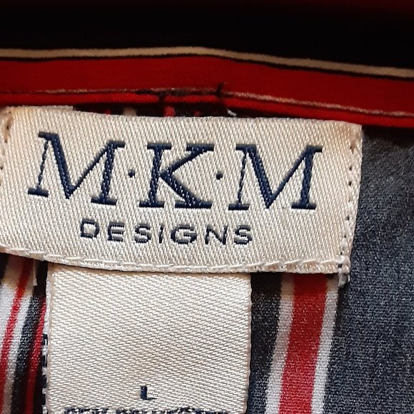 M.K.M DESIGNS/JERSEY BLOUSE/LARGE - Picture 6 of 8